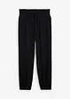 Mousseline broek met gesmokte band, bonprix