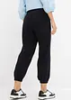 Mousseline broek met gesmokte band, bonprix