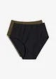 High waist bikinibroekje (set van 2), bonprix