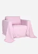 Sprei met franjes van mousseline, bonprix