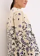 Korte boho jurk in linnenlook, bonprix
