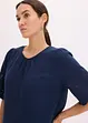 Mousseline jurk met broderie anglaise, bonprix