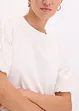 Shirt met kanten mouwen, bonprix