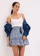 Boho minirok van licht katoen, bonprix