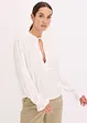 Blouse met broderie anglaise, bonprix