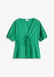 Blouse met strikjes, bonprix