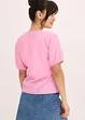 Blouse met strikjes, bonprix