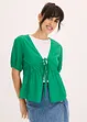 Blouse met strikjes, bonprix