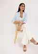 Casual blazer van viscose met 3/4 mouwen, bonprix