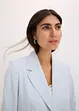 Casual blazer van viscose met 3/4 mouwen, bonprix