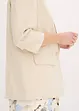 Casual blazer van viscose met 3/4 mouwen, bonprix