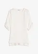 Tuniek met structuur en kanten band, bonprix