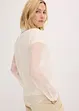 Transparante blouse met structuur, bonprix