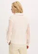 Transparante blouse met structuur, bonprix