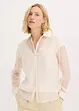 Transparante blouse met structuur, bonprix