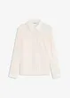 Transparante blouse met structuur, bonprix