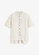 Overhemdblouse in een fijne viscosemix, bonprix