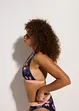 Halter bikinitop met gerecycled polyamide, bonprix