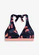 Halter bikinitop met gerecycled polyamide, bonprix