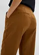 Cropped high waist broek in een linnen-viscosemix, bonprix