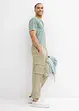 Loose fit cargo instapbroek, straight, bonprix