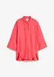 Overhemdblouse in een koele linnenmix, bonprix