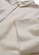 Overhemdblouse in een koele linnenmix, bonprix