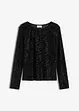 Longsleeve licht transparant, bonprix
