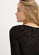Longsleeve licht transparant, bonprix
