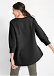 Lange sweater in A-lijn, 3/4 mouw, bonprix