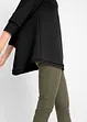 Lange sweater in A-lijn, 3/4 mouw, bonprix