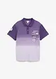 Poloshirt van katoen met kleurverloop en korte mouw, bonprix