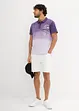 Poloshirt van katoen met kleurverloop en korte mouw, bonprix