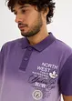 Poloshirt van katoen met kleurverloop en korte mouw, bonprix