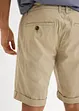 Chino bermuda van puur katoen, regular fit, bonprix