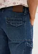 Lichte jeans cargo bermuda, relaxed fit, bonprix