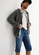 Lange jeans bermuda, regular fit, bonprix