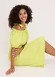 Off shoulder jurk van biologisch katoen, bonprix