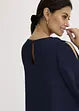 Puntig toelopende blouse in layerlook, bonprix