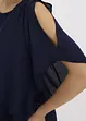 Puntig toelopende blouse in layerlook, bonprix