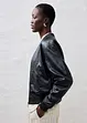 Leren blouson van lamsnappa, bonprix