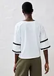 T-shirt met zijde, bonprix