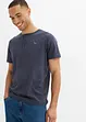 Henley shirt van biologisch katoen (set van 3), bonprix