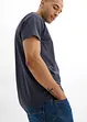 Henley shirt van biologisch katoen (set van 3), bonprix