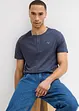 Henley shirt van biologisch katoen (set van 3), bonprix