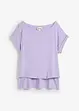 Oversized shirt van vloeiende viscose, bonprix