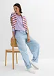 Oversized shirt van vloeiende viscose, bonprix