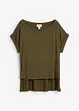 Oversized shirt van vloeiende viscose, bonprix