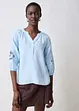 Tuniek van puur linnen, met broderie anglaise, bonprix