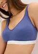 T-shirt bh zonder beugels (set van 2) met biologisch katoen, bonprix